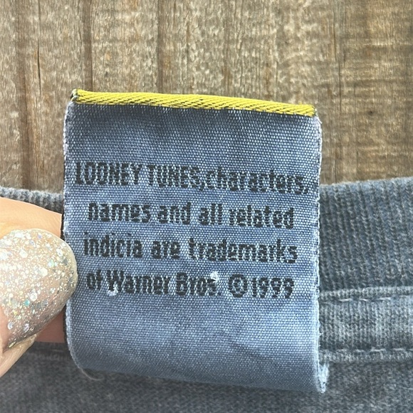 VINTAGE 1999 Tweety Bird T Shirt Tie Dye “STRESSED OUT” Warner Brothers Size XL - Picture 4 of 12